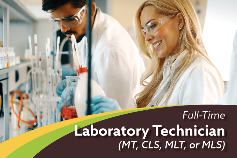 Lab Technicians working within the lab